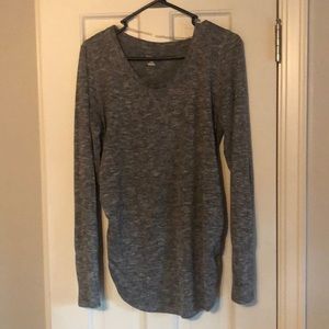 Long sleeve maternity top